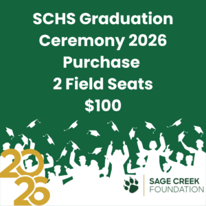 Graduation Field Seat Tickets (Package of 2 Seats)
