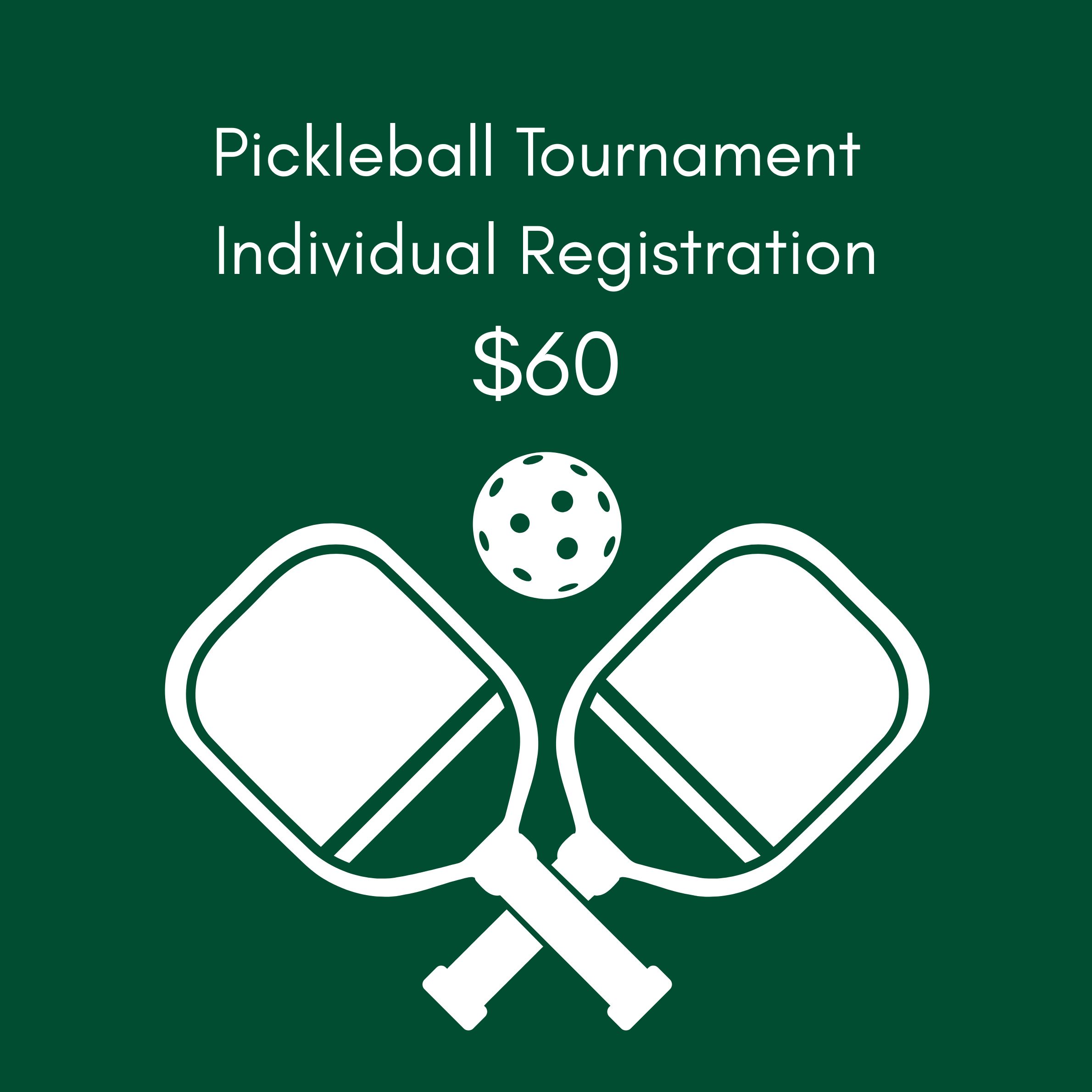 Sage Creek Foundation Pickleball Individual Registration